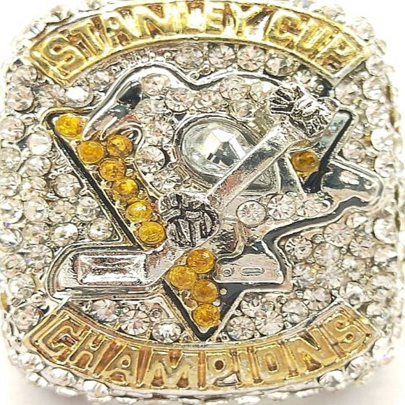 Pittsburgh Penguins Other - USA Pittsburgh Penguins 2017 Crosby Hockey Ring